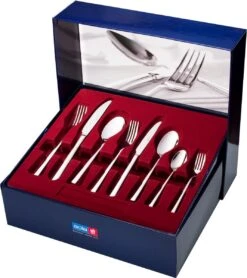 Sola Bestekset Luxor - Modern - 8 Persoons - 70 Delig - Zilverwit Edelstaal 18/10 - RVS - Zilver -AMEFA Winkel 1068x1200 1