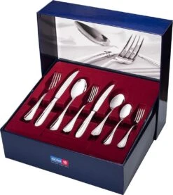 Sola Bestekset Symphony - Klassiek - 6 Persoons - 50 Delig - Zilverwit Edelstaal 18/10 - RVS - Zilver -AMEFA Winkel 1070x1200 2