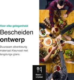 Vivid Green Bestekset (36-delig) - Bestek Set 6 Persoons - Lepels, Messen, Vorken En Steakmessen - Vaatwasserbestendig - RVS 11 Vivid Green Bestekset (36-delig) - Bestek Set 6 Persoons - Lepels, Messen, Vorken En Steakmessen - Vaatwasserbestendig - RVS -AMEFA Winkel 1111x1200