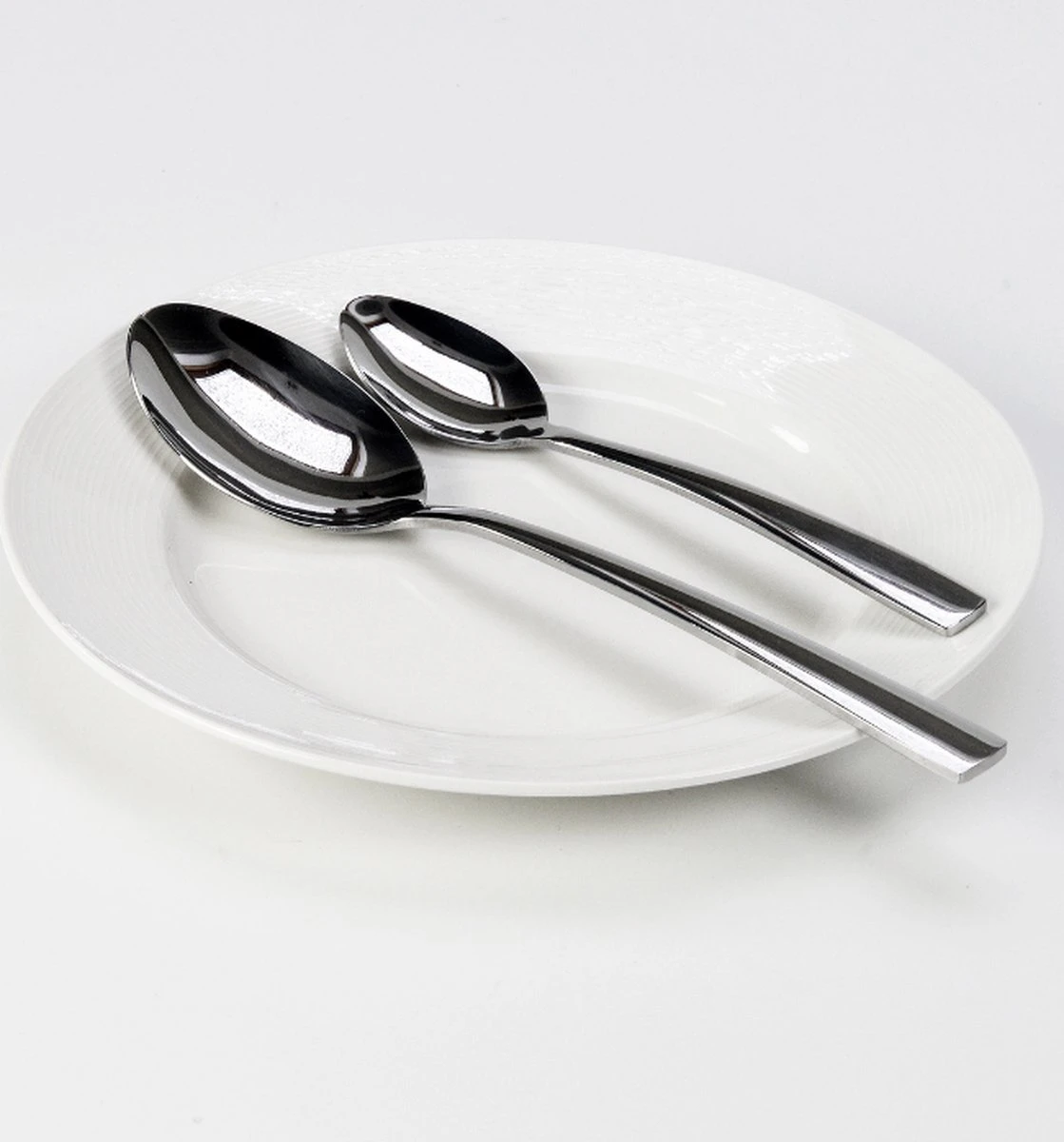 Merkloos Bestekset Luxe Square 24-delig | Premium Quality | 6 Personen 4 Merkloos Bestekset Luxe Square 24-delig | Premium Quality | 6 Personen - Afbeelding 4