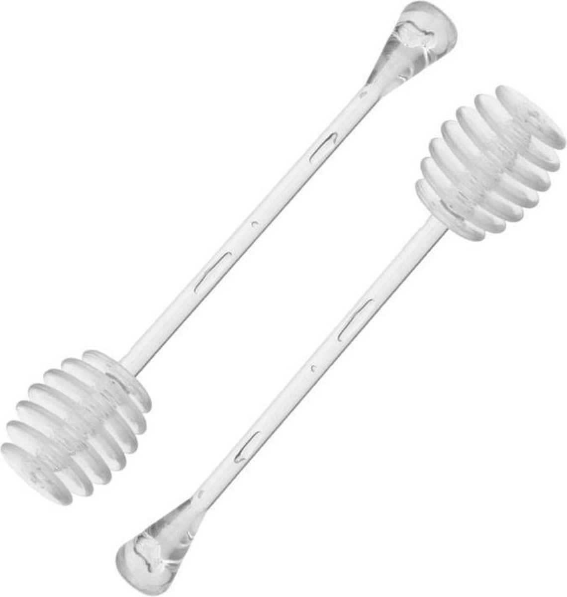 Merkloos 2x Honing Lepels Van Kunststof 17 Cm - Keukenbenodigdheden - Honinglepel/honingdipper - Lepel Voor Honing 1 Merkloos 2x Honing Lepels Van Kunststof 17 Cm - Keukenbenodigdheden - Honinglepel/honingdipper - Lepel Voor Honing