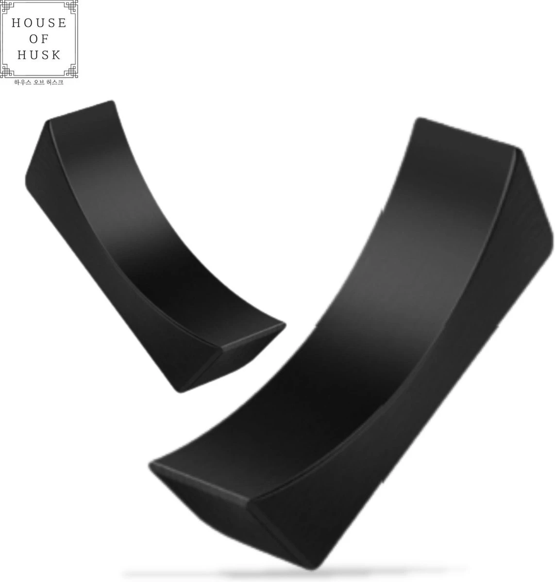 House Of Husk Eetstokjes Houder Set - Chopstick Holder - Zwart - Sushi Servies - RVS - 5 Stuks 2 House Of Husk Eetstokjes Houder Set - Chopstick Holder - Zwart - Sushi Servies - RVS - 5 Stuks - Afbeelding 2