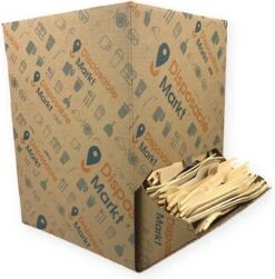 750 Stuks Houten Vork In Dispenser Box - Houten Bestek - Vorken - Bio Vorken - Hout In Dispenserdoos - Dispenser Doos Bestek - Karton Dispenser - Papier Dispenser Box Met Bestek - Cutlery - Biologisch Afbreekbaar - Milieuvriendelijk - FSC - Wegwerp 7 750 Stuks Houten Vork In Dispenser Box - Houten Bestek - Vorken - Bio Vorken - Hout In Dispenserdoos - Dispenser Doos Bestek - Karton Dispenser - Papier Dispenser Box Met Bestek - Cutlery - Biologisch Afbreekbaar - Milieuvriendelijk - FSC - Wegwerp -AMEFA Winkel 1179x1200 2
