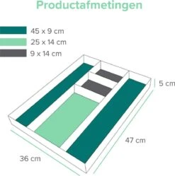 Coninx Bestekbak Bamboe 36CM Breed - Besteklade - Opbergbak - Duurzaam - Voor Laden Vanaf 47cm Diep 15 Coninx Bestekbak Bamboe 36CM Breed - Besteklade - Opbergbak - Duurzaam - Voor Laden Vanaf 47cm Diep -AMEFA Winkel 1189x1200 1