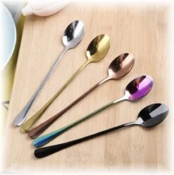 Fako Bijoux® - 6 Lange Lepels - Latte Macchiato - Longdrink - Cocktail - Dessert - IJs - Koffie - Goud - 6 Stuks - Bewaarzakje 5 Fako Bijoux® - 6 Lange Lepels - Latte Macchiato - Longdrink - Cocktail - Dessert - IJs - Koffie - Goud - 6 Stuks - Bewaarzakje -AMEFA Winkel 1196x1200 2