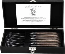 Laguiole Style De Vie Vorken Luxury Line - 6-delig - Olijfhout 24 Laguiole Style De Vie Vorken Luxury Line - 6-delig - Olijfhout -AMEFA Winkel 1200x1007 1