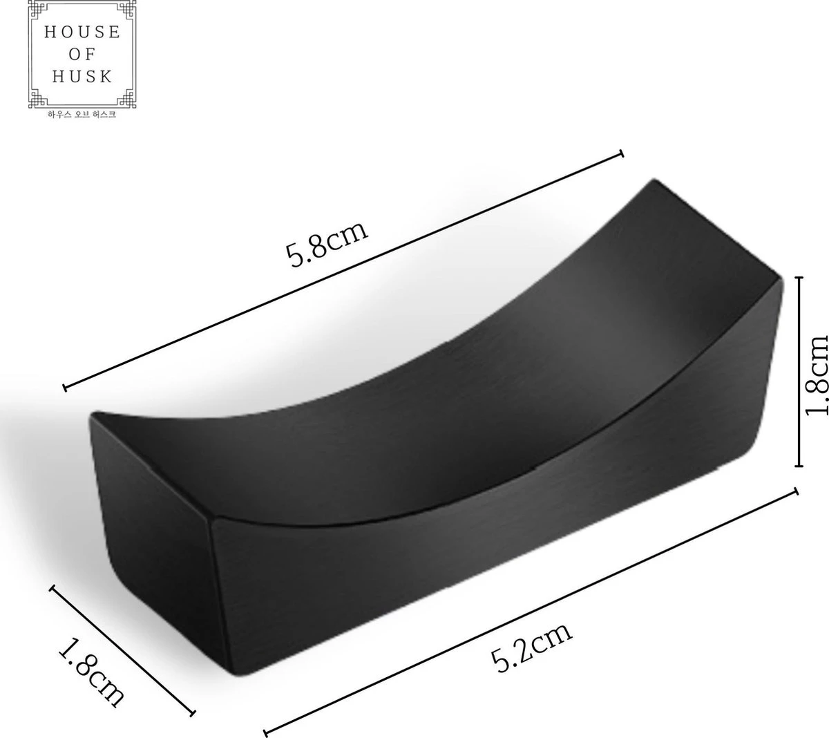 House Of Husk Eetstokjes Houder Set - Chopstick Holder - Zwart - Sushi Servies - RVS - 5 Stuks 3 House Of Husk Eetstokjes Houder Set - Chopstick Holder - Zwart - Sushi Servies - RVS - 5 Stuks - Afbeelding 3