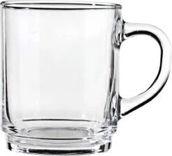 Arcoroc Set Van 6x Stuks Theeglazen 250 Ml Van Glas Stapelbaar - Koffieglazen - Thee Glazen