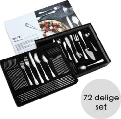 Bestekset Zilverkleurig - 72-delig - 12 Personen - Complete Set -AMEFA Winkel 1200x1183 1