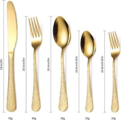 40-delige RVS Snakeskin Bestekset- Geschikt Voor8-personen -trendy Design-goud 11 40-delige RVS Snakeskin Bestekset- Geschikt Voor8-personen -trendy Design-goud -AMEFA Winkel 1200x1196