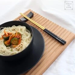 House Of Husk Chopsticks Set - Koreaanse Eetstokjes - Vaatwasserbestendig - RVS - 5 Paar - Duo Tone - Zwart Goud 9 House Of Husk Chopsticks Set - Koreaanse Eetstokjes - Vaatwasserbestendig - RVS - 5 Paar - Duo Tone - Zwart Goud -AMEFA Winkel 1200x1196 7