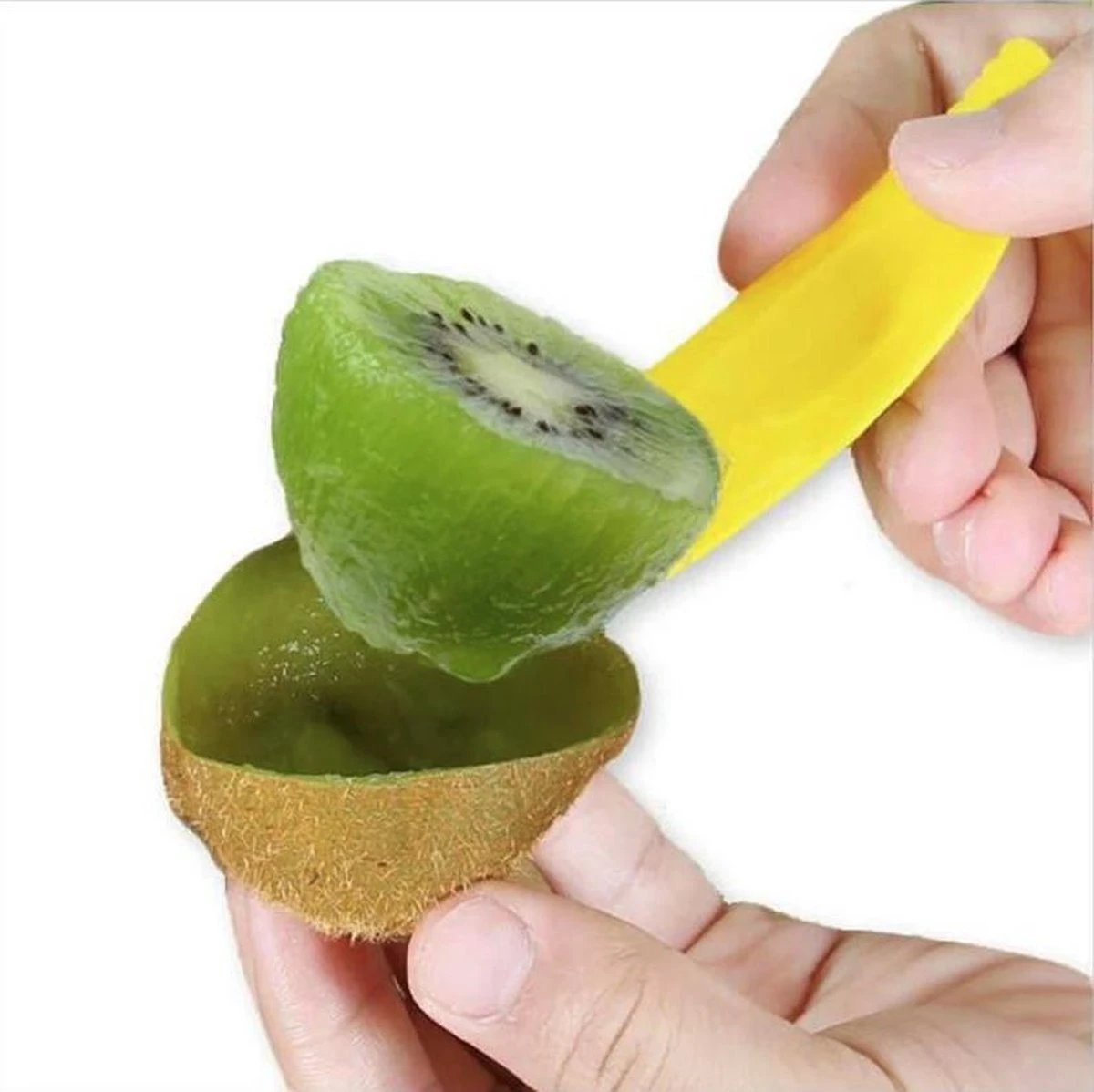 Kiwi Mes Lepel - Set Van 3 - Kiwi Peller - Prikker - Kiwi Tool - Kleuren Mix 2 Kiwi Mes Lepel - Set Van 3 - Kiwi Peller - Prikker - Kiwi Tool - Kleuren Mix - Afbeelding 2