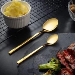 Cadeau 30-delige Gouden Zilverwerk Set Bestekset, Velaze 18/10 Roestvrijstalen Gebruiksvoorwerpen Service Voor 6 Personen Inclusief Dinerlepel, Diner Vork, Diner Mes, Dessertvork En Theelepel, Spiegel Gepolijst Ontwerp 20 Cadeau 30-delige Gouden Zilverwerk Set Bestekset, Velaze 18/10 Roestvrijstalen Gebruiksvoorwerpen Service Voor 6 Personen Inclusief Dinerlepel, Diner Vork, Diner Mes, Dessertvork En Theelepel, Spiegel Gepolijst Ontwerp -AMEFA Winkel 1200x1200 103