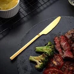 Cadeau 30-delige Gouden Zilverwerk Set Bestekset, Velaze 18/10 Roestvrijstalen Gebruiksvoorwerpen Service Voor 6 Personen Inclusief Dinerlepel, Diner Vork, Diner Mes, Dessertvork En Theelepel, Spiegel Gepolijst Ontwerp 25 Cadeau 30-delige Gouden Zilverwerk Set Bestekset, Velaze 18/10 Roestvrijstalen Gebruiksvoorwerpen Service Voor 6 Personen Inclusief Dinerlepel, Diner Vork, Diner Mes, Dessertvork En Theelepel, Spiegel Gepolijst Ontwerp -AMEFA Winkel 1200x1200 107