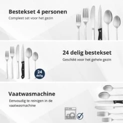 Veluw Bestekset 4 Persoons - Barcelona Bestekset 24 Delig - RVS 18/0 -AMEFA Winkel 1200x1200 148
