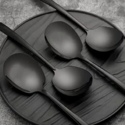 House Of Husk® Opscheplepel Set - Zwart - Serveerlepel - Groetelepel - Aardappellepel - 21cm - RVS - 4 Stuks 8 House Of Husk® Opscheplepel Set - Zwart - Serveerlepel - Groetelepel - Aardappellepel - 21cm - RVS - 4 Stuks -AMEFA Winkel 1200x1200 218