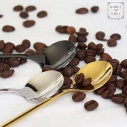 House Of Husk® Theelepels Set - Theelepeltjes - Koffielepels - Koffielepeltjes - RVS - 13cm - 12 Stuks - Zwart 15 House Of Husk® Theelepels Set - Theelepeltjes - Koffielepels - Koffielepeltjes - RVS - 13cm - 12 Stuks - Zwart -AMEFA Winkel 1200x1200 275