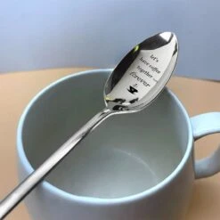 Merkloos Lepel Met Tekst - "Let's Have Coffee Together Forever" - 19.5cm - Valentijn Cadeau Voor Hem Of Haar - Valentijnsdag Verrassing - Versierde Lepel - Lange Lepel - Cadeautje 6 Merkloos Lepel Met Tekst - "Let's Have Coffee Together Forever" - 19.5cm - Valentijn Cadeau Voor Hem Of Haar - Valentijnsdag Verrassing - Versierde Lepel - Lange Lepel - Cadeautje -AMEFA Winkel 1200x1200 320