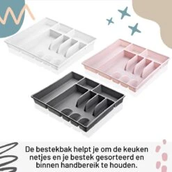 Emhouse XL Bestekcassette Bestekbak Kunststof Besteklade Bestekbak 43,5x42,5x4 Cm Wit 7 Emhouse XL Bestekcassette Bestekbak Kunststof Besteklade Bestekbak 43,5x42,5x4 Cm Wit -AMEFA Winkel 1200x1200 353