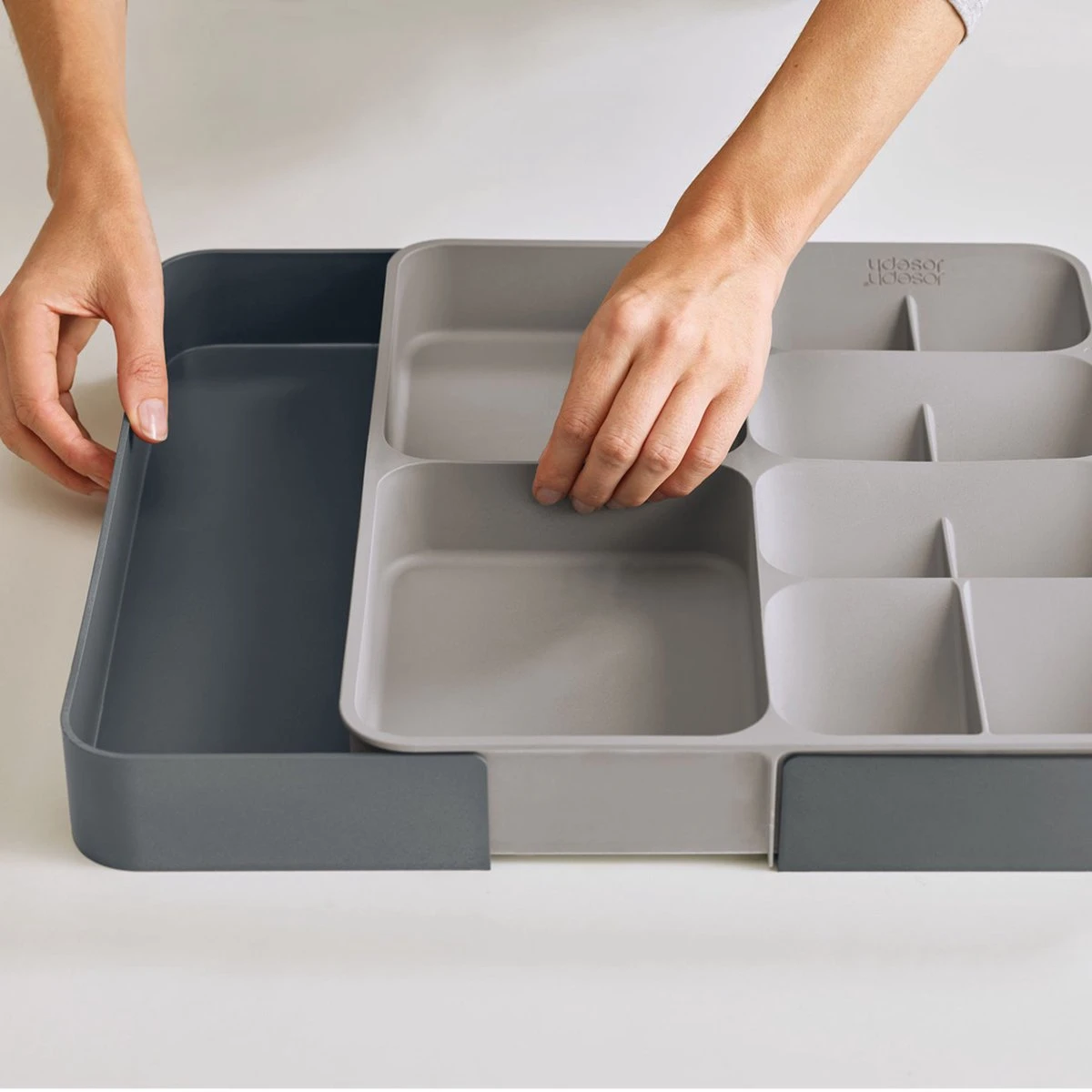 Joseph Joseph Bestek Organizer Uitschuifbaar - Grijs - Sorteervakken & Uitschuifbaar 3 Joseph Joseph Bestek Organizer Uitschuifbaar - Grijs - Sorteervakken & Uitschuifbaar - Afbeelding 3