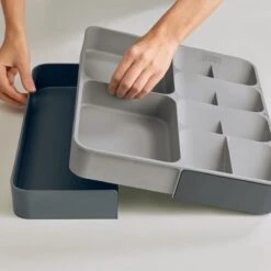 Joseph Joseph Bestek Organizer Uitschuifbaar - Grijs - Sorteervakken & Uitschuifbaar 29 Joseph Joseph Bestek Organizer Uitschuifbaar - Grijs - Sorteervakken & Uitschuifbaar -AMEFA Winkel 1200x1200 358