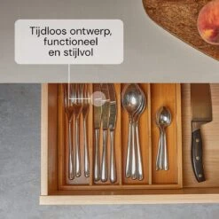 SCHOBERG Houten Bestekbak 34 Cm X 25 Cm X 5 Cm | Bamboe Enkele Keuken Bestekbak | Universele Bestekbak 10 SCHOBERG Houten Bestekbak 34 Cm X 25 Cm X 5 Cm | Bamboe Enkele Keuken Bestekbak | Universele Bestekbak -AMEFA Winkel 1200x1200 380