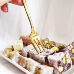 House Of Husk® Gouden Gebaksvorkjes - Dessertvorken - Taartvorkjes - Cocktailvorken - Klein Vorkjes - 12 Stuks - RVS - 14cm 8 House Of Husk® Gouden Gebaksvorkjes - Dessertvorken - Taartvorkjes - Cocktailvorken - Klein Vorkjes - 12 Stuks - RVS - 14cm -AMEFA Winkel 1200x1200 462