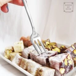 House Of Husk® Zilveren Gebaksvorkjes - Dessertvorken - Taartvorkjes - Cocktailvorken - Klein Vorkjes - 12 Stuks - RVS - 14cm 8 House Of Husk® Zilveren Gebaksvorkjes - Dessertvorken - Taartvorkjes - Cocktailvorken - Klein Vorkjes - 12 Stuks - RVS - 14cm -AMEFA Winkel 1200x1200 482