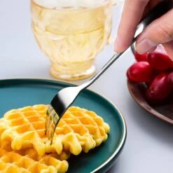 House Of Husk® Gebaksvorkjes - Dessertvorken - Taartvorkjes - Cocktailvorken - Klein Vorkjes - 12 Stuks - RVS - Zilver -AMEFA Winkel 1200x1200 491