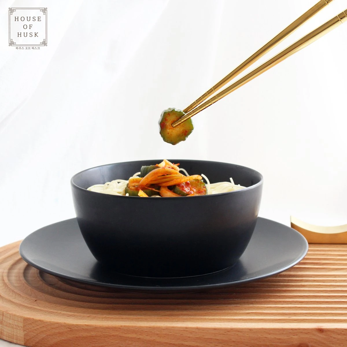 House Of Husk Chopsticks Set - Koreaanse Eetstokjes - Vaatwasserbestendig - RVS - 5 Paar - Goud 6 House Of Husk Chopsticks Set - Koreaanse Eetstokjes - Vaatwasserbestendig - RVS - 5 Paar - Goud - Afbeelding 6