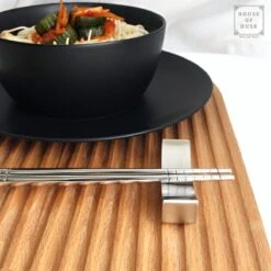 House Of Husk Chopsticks Set - Koreaanse Eetstokjes - Vaatwasserbestendig - RVS - 5 Paar - Zilver 11 House Of Husk Chopsticks Set - Koreaanse Eetstokjes - Vaatwasserbestendig - RVS - 5 Paar - Zilver -AMEFA Winkel 1200x1200 516