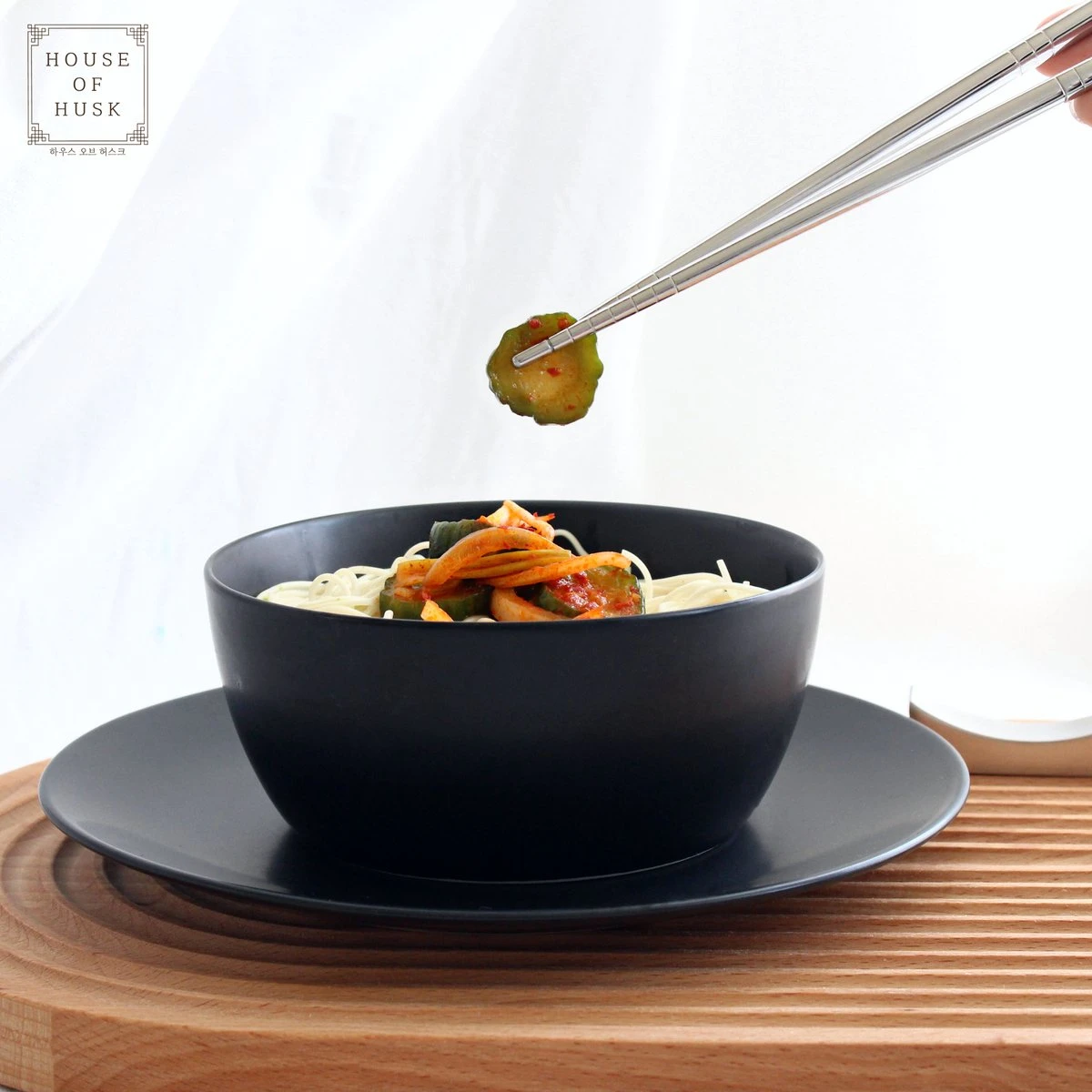 House Of Husk Chopsticks Set - Koreaanse Eetstokjes - Vaatwasserbestendig - RVS - 5 Paar - Zilver 6 House Of Husk Chopsticks Set - Koreaanse Eetstokjes - Vaatwasserbestendig - RVS - 5 Paar - Zilver - Afbeelding 6