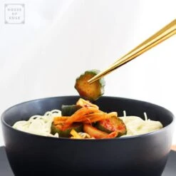 House Of Husk Chopsticks Set - Koreaanse Eetstokjes - Vaatwasserbestendig - RVS - 5 Paar - Duo Tone - Zwart Goud 11 House Of Husk Chopsticks Set - Koreaanse Eetstokjes - Vaatwasserbestendig - RVS - 5 Paar - Duo Tone - Zwart Goud -AMEFA Winkel 1200x1200 520