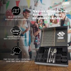 LaCardia Bestekset Glans Zwart – 24-delig Bestek – 6 Persoons – Bestek Zwart Voor 6 Personen 17 LaCardia Bestekset Glans Zwart – 24-delig Bestek – 6 Persoons – Bestek Zwart Voor 6 Personen -AMEFA Winkel 1200x1200 7
