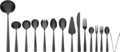 Swiss Pro+ Bestekset In Koffer-72 Delig-12 Persoons-Zwitsers Kwaliteit-Complete Set-100% Roestvrijstaal- Zwart 38 Swiss Pro+ Bestekset In Koffer-72 Delig-12 Persoons-Zwitsers Kwaliteit-Complete Set-100% Roestvrijstaal- Zwart -AMEFA Winkel 1200x518