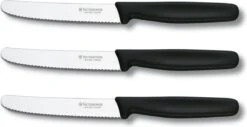 Victorinox Swiss Classic Tafelmessenset - 11cm - 3-delig - Zwart - Gekarteld - RVS En Kunststof 10 Victorinox Swiss Classic Tafelmessenset - 11cm - 3-delig - Zwart - Gekarteld - RVS En Kunststof -AMEFA Winkel 1200x615