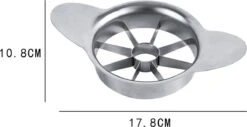Stevige Appelsnijder - Appelboor - RVS - Zilverkleurig - Appel Snijder - Ixen 8 Stevige Appelsnijder - Appelboor - RVS - Zilverkleurig - Appel Snijder - Ixen -AMEFA Winkel 1200x616