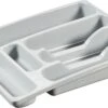 Curver Bestekbak 6 Vakken M - 29x36x6 Cm - Lichtgrijs