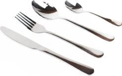 Dymund® 8 Persoons Bestekset - (45-delig) Bestek - Incl. Serveerlepel/Suikerlepel/Serveervork/Botermes - RVS - Zilver -AMEFA Winkel 1200x749