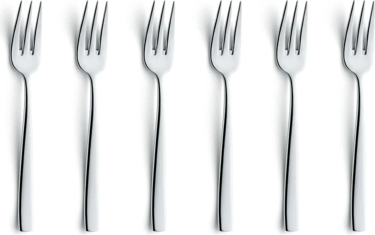 Amefa Martin Taartvorkjes - 6-delig 2 Amefa Martin Taartvorkjes - 6-delig - Afbeelding 2