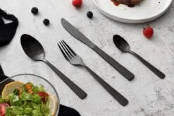 Swiss Pro+ Bestekset In Koffer-72 Delig-12 Persoons-Zwitsers Kwaliteit-Complete Set-100% Roestvrijstaal- Zwart 36 Swiss Pro+ Bestekset In Koffer-72 Delig-12 Persoons-Zwitsers Kwaliteit-Complete Set-100% Roestvrijstaal- Zwart -AMEFA Winkel 1200x799 48