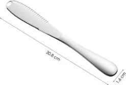 Merkloos Zilverkleurige 3-delige Botermessen Set - Roestvrijstaal - Messenset Voor De Boter - 3 X 20,8 X 1,6 Cm 9 Merkloos Zilverkleurige 3-delige Botermessen Set - Roestvrijstaal - Messenset Voor De Boter - 3 X 20,8 X 1,6 Cm -AMEFA Winkel 1200x815