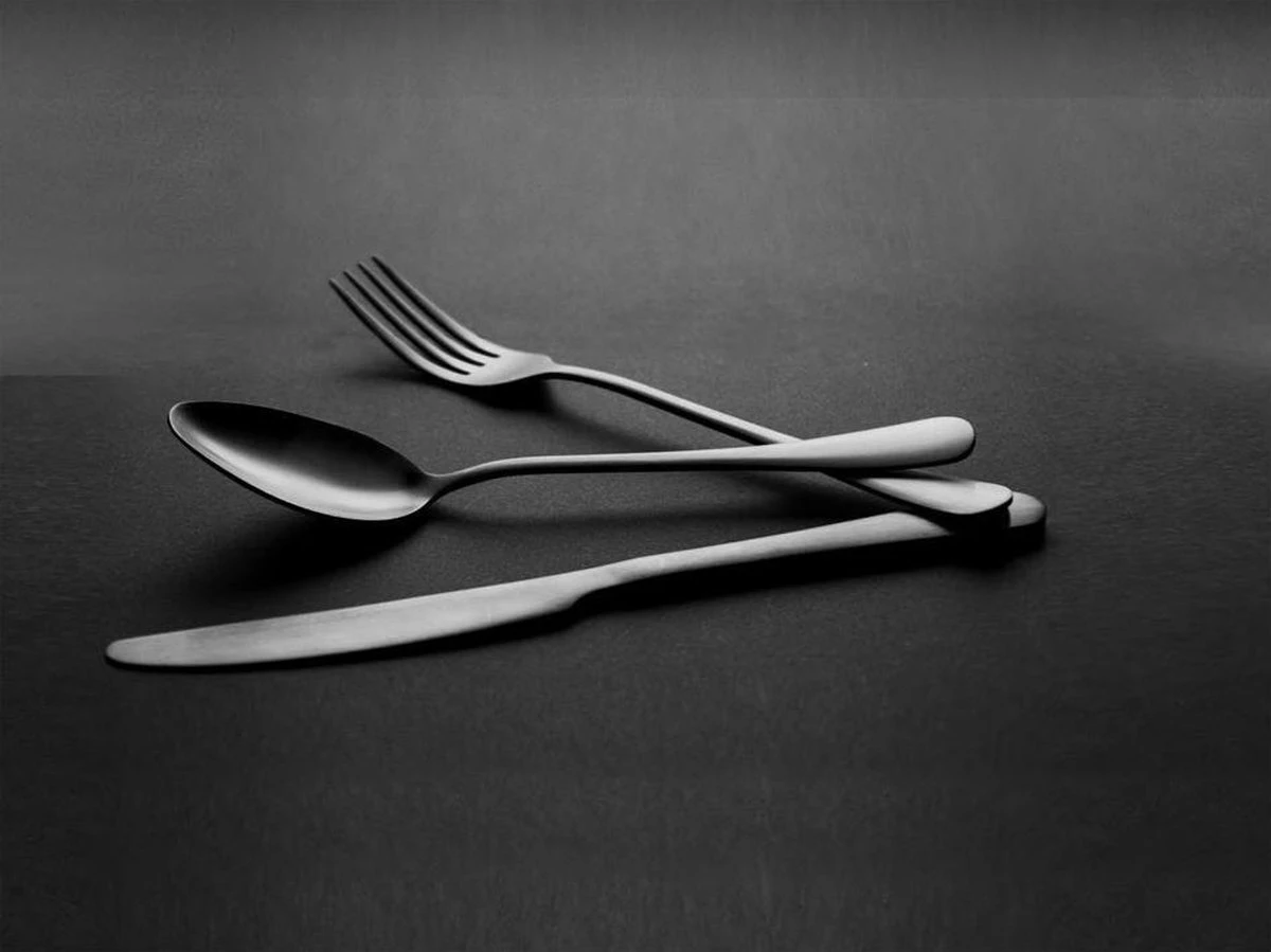 Amefa Vintage Bestekset - 24-delig - 6 Persoons - Zwart 4 Amefa Vintage Bestekset - 24-delig - 6 Persoons - Zwart - Afbeelding 4