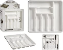 Kunststof Bestekbak/bestekhouder 7-vaks Wit 42 X 39 Cm - Keukenlade/besteklade Inzetbakken 9 Kunststof Bestekbak/bestekhouder 7-vaks Wit 42 X 39 Cm - Keukenlade/besteklade Inzetbakken -AMEFA Winkel 1200x941
