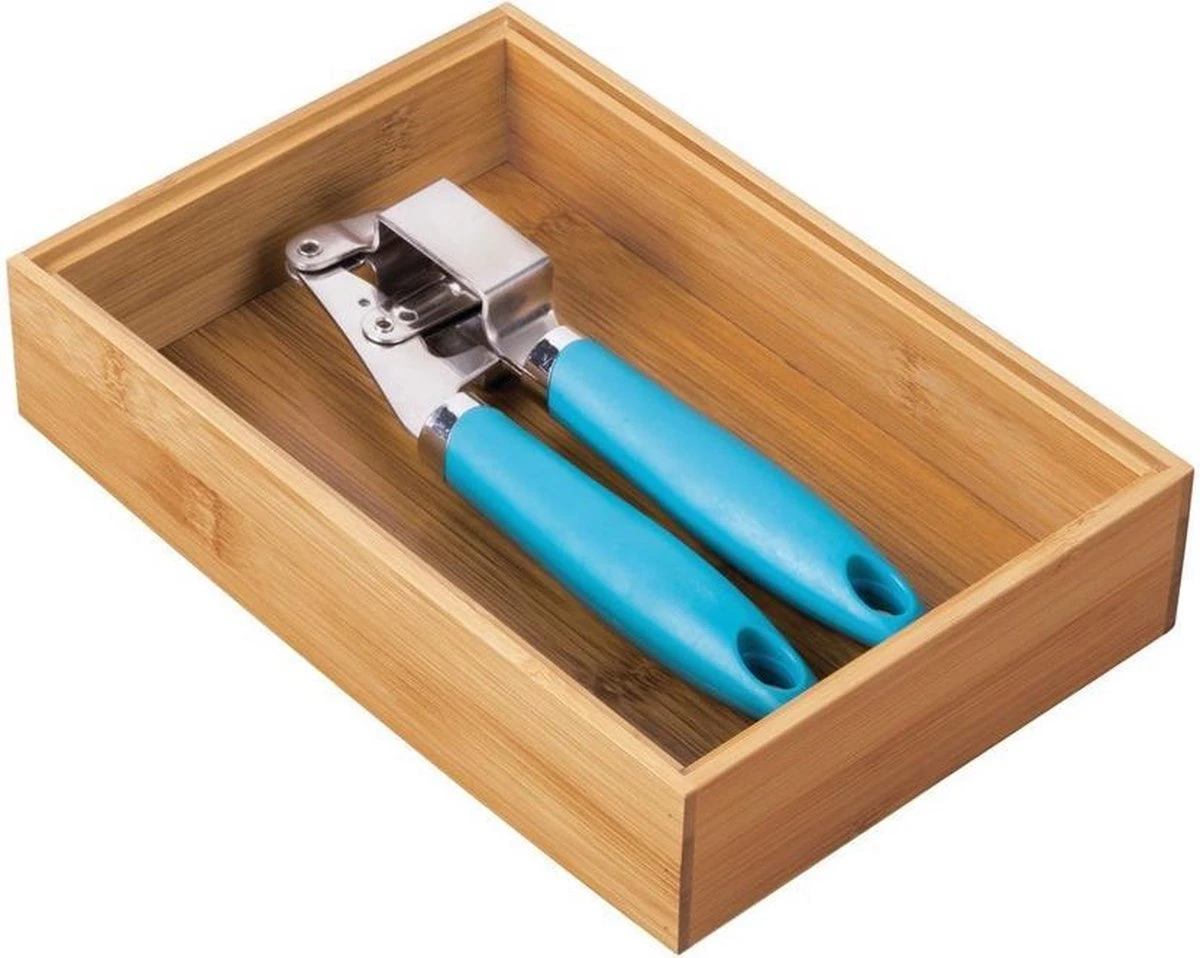 IDesign Bamboe Bakjes Voor Lade Stapelbaar D (15,5 X 30,5 X 5 Cm) - 45 - Stapelbaar & Decoratief 3 IDesign Bamboe Bakjes Voor Lade Stapelbaar D (15,5 X 30,5 X 5 Cm) - 45 - Stapelbaar & Decoratief - Afbeelding 3