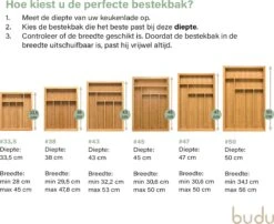 Budu Uitschuifbare Bamboe Bestekbak #47 (47 Cm Diep) - Bestekcassette Hout - Besteklade - 47 X 30,6 - 50 Cm - 6/8 Vakken 10 Budu Uitschuifbare Bamboe Bestekbak #47 (47 Cm Diep) - Bestekcassette Hout - Besteklade - 47 X 30,6 - 50 Cm - 6/8 Vakken -AMEFA Winkel 1200x983 1