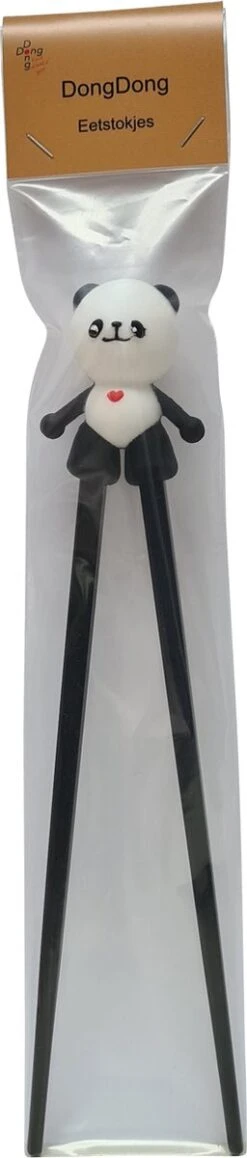 DongDong - Eetstokjes Voor Kinderen - Pandabeer Motief - 22.5 Cm - Zwart Wit 7 DongDong - Eetstokjes Voor Kinderen - Pandabeer Motief - 22.5 Cm - Zwart Wit -AMEFA Winkel 256x1200