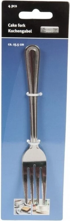 Merkloos 16x Gebaksvorkjes Van Metaal - Vorkjes Voor Gebak/taart - Gebaksvorken/Taartvorkjes -AMEFA Winkel 382x1200