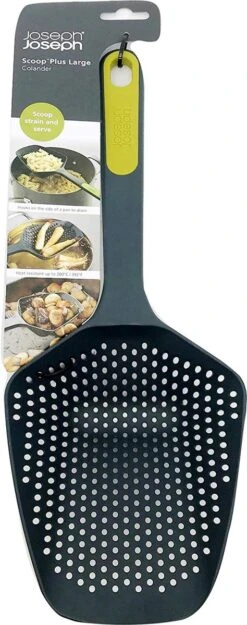 Joseph Joseph Scoop Plus Vergietlepel - Schuimspaan - Frituurschep 16 Joseph Joseph Scoop Plus Vergietlepel - Schuimspaan - Frituurschep -AMEFA Winkel 474x1200