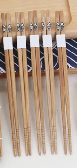 Chopsticks - Bamboe - 5 Paar - Sushi - Giftset -AMEFA Winkel 551x1200 1